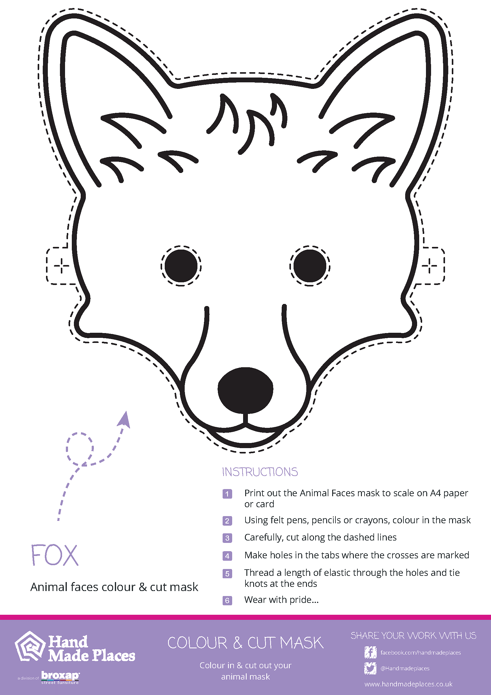 Fox Mask Colour and Cut